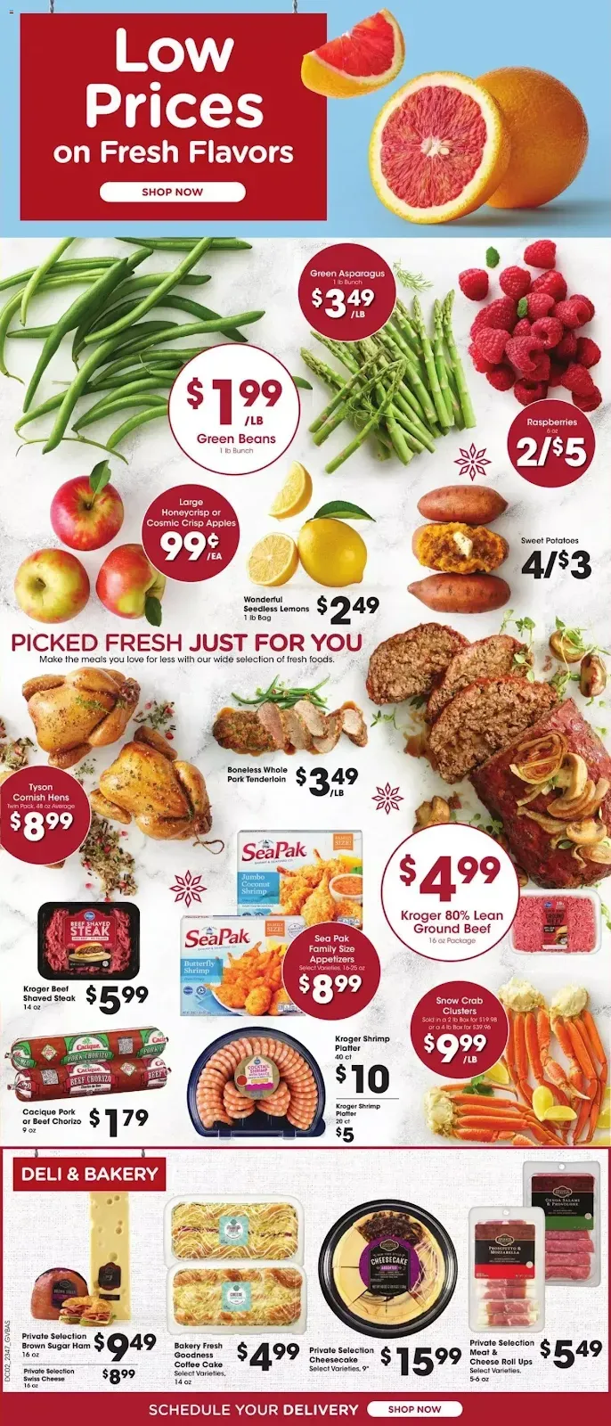 Kroger Weekly Ad January 10 16, 2024 and 1/17/24